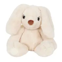 Jucarie de plus, Puffy Friends, Iepuras, Crem, 25 cm
