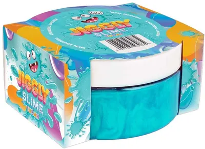 Slime Tuban - Jiggly Slime, turcoaz perlat, 200 g