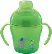 Cana de tranzitie pentru copii 6 luni+ Verde, 200ml, Dodie