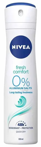 Nivea Spray deodorant Fresh Comfort, 150 ml