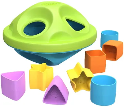 Jucarie pentru copii Green Toys - Sortator, cu 8 forme
