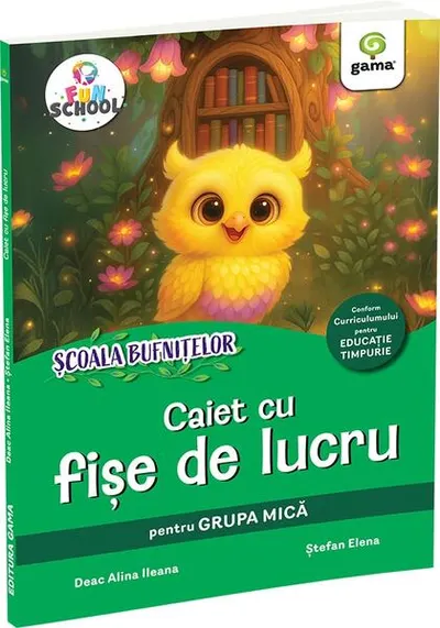 Caiet cu fișe de lucru (grupa mică) - Paperback brosat