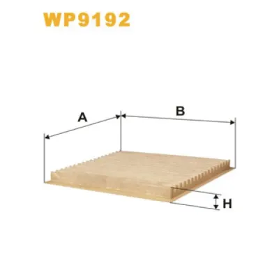 Filtru, aer habitaclu WIX FILTERS WP9192