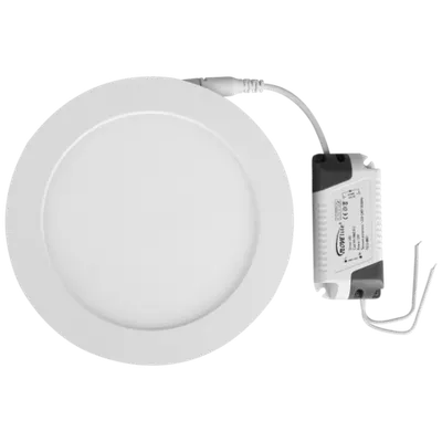 Spot Incastrat Rotund cu LED SMD 12W Alb 2700K 165x155