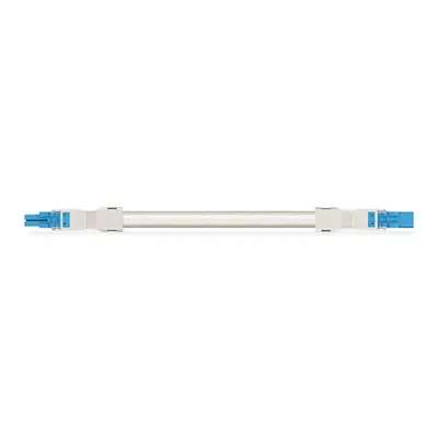 pre-assembled interconnecting cable; Eca; Socket/plug; 2-pole; Cod. I; H05VV-F 2 x 1.5 mm²; 3 m; 1,50 mm²; blue