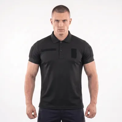 Tricou polo tactic M-TAC - NEGRU / S