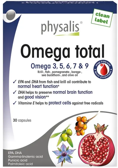Omega Total, 30 capsule, Physalis