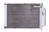 Condensator climatizare (cu uscator) potrivit NISSAN MICRA C+C III, MICRA III, NOTE 1.0-1.6 01.03-06.12