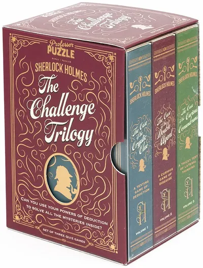 Set de jocuri de logica Professor Puzzle - THE CHALLENGE TRILOGY