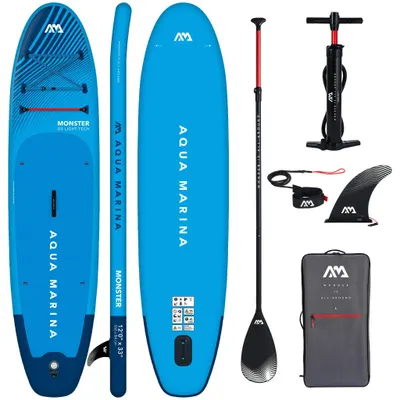 Aqua Marina Monster 12'0" Placă gonflabilă SUP Albastru