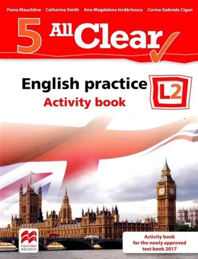 All Clear. English Practice L2. Activity book. Lectia de engleza