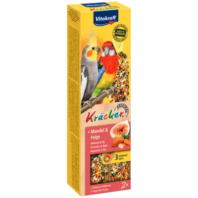 Baton pentru nimfe Vitakraft Kracker Migdale 180 g