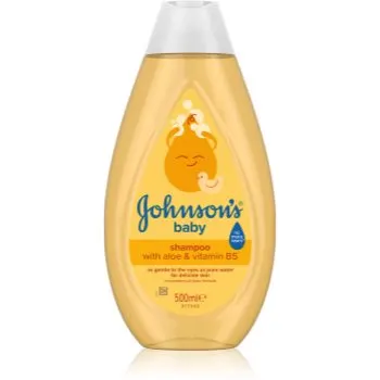 Johnson's® Wash and Bath sampon pentru copii cu o textura usoara