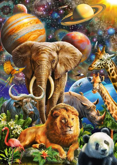 Puzzle 1000 piese - Universal Beauty