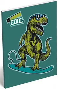 Caiet A7 Lizzy Card Dino Cool
