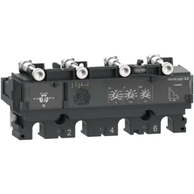 Unitate de declansare MicroLogic 2.2 pentru intreruptoare ComPacT NSX 100/160/250, electronica, 100A, 4 poli 4d