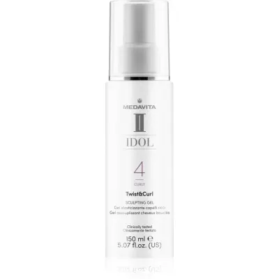Medavita IDOL Twist & Curl Sculpting Gel gel de par pentru definire si modelare 150 ml