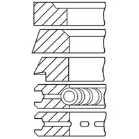 Set segmenti piston GOETZE ENGINE 08-314600-00