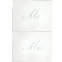 Suport pentru masa - Silver Mr. and Mrs.