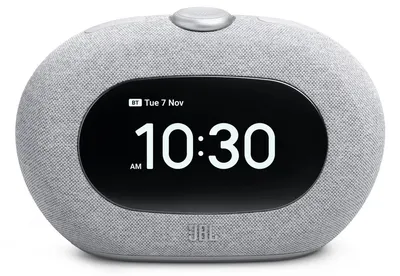 Boxă radio cu ceas JBL - Horizon 3, Bluetooth, FM, gri