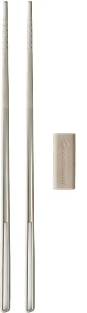 Bețișoare pentru mâncare Sea to Summit - Detour Stainless Steel, gri