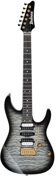 Chitară electrică Ibanez AZ47P1QM BIB cu husă, negru/gri