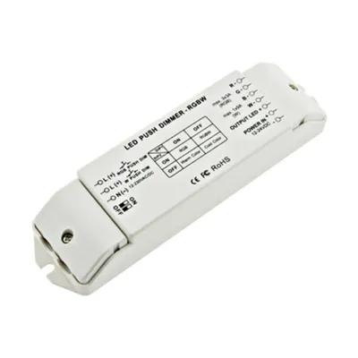 LED Push Dimmer RGBW
