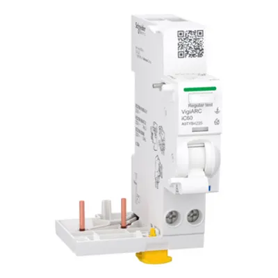 Acti9 AFDD, Bloc auxiliar detectie arc electric si protectie diferentiala, 25A, 30mA tip A-SI, pentru iC60 2P