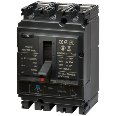 Intrerupator de circuit In car NBS-TMS 160/3L 125A 3P 004673008