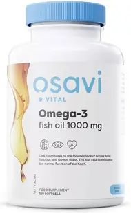 Omega-3 Fish Oil, 1000 mg, 120 capsule gel, Osavi