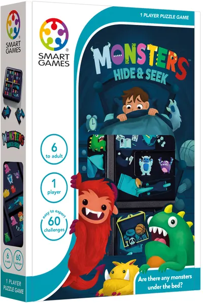 Joc de societate Smart Games - Monsters Hide & Seek