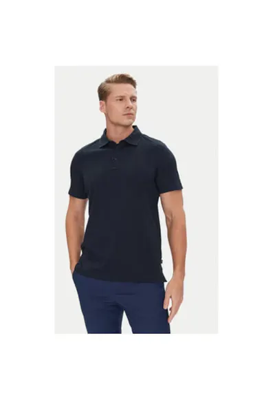 Tricou polo barbati 10019307 30045540 - Bumbac organic - Bleumarin - Bleumarin