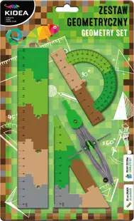 Set de instrumente de desen Kidea Minecraft - 4 piese