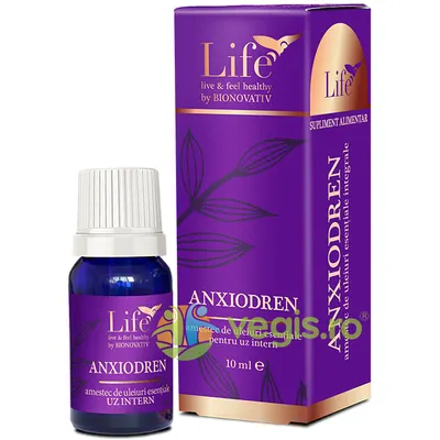 Anxiodren - Amestec de Uleiuri Esentiale pentru Uz Intern 10ml