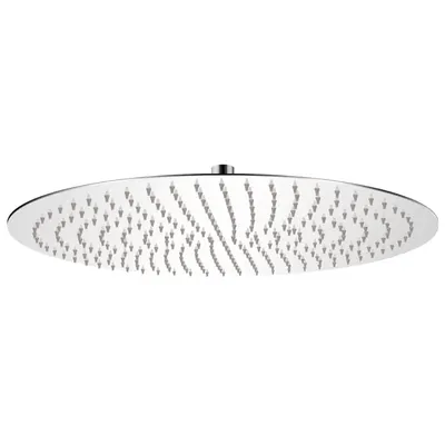 vidaXL Cap de duș rotund tip ploaie, oțel inoxidabil, 50 cm