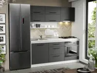 Mobila Bucatarie gri Sofi - 97 - 180 cm