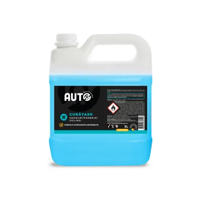 Solutie Curatare Geamuri/Parbriz 3 L - antiinsecte, parfumut.