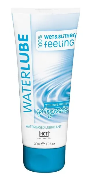Lubrifiant pe bază de apă, Hot, Springwater, 30 ml