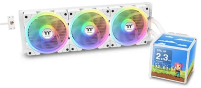Sistem de răcire cu lichid Thermaltake – MineCube 360 Ultra, 3x 120 mm, alb
