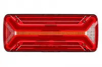 Stop spate stanga ECOLED II (LED, 10 30V, cu intermitent, cu far de ceata, marsarier, cu stop, lumina de parcare, reflector triunghiular, indicator dinamic, conector: 4x 2PIN ASS2 7PIN)