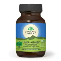 Liver Kidney Detoxifiere Ficat & Rinichi 60 cps ECO| Organic India