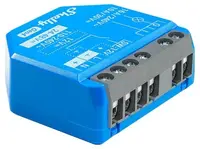 Releu inteligent Shelly – 1 Gen4, 16A, contacte uscate, albastru
