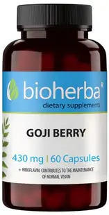 Goji Berry, 430 mg, 60 capsule, Bioherba
