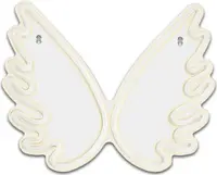 Lampă decorativă LED Forever Light - Aripi, neon, 4.06W, alb