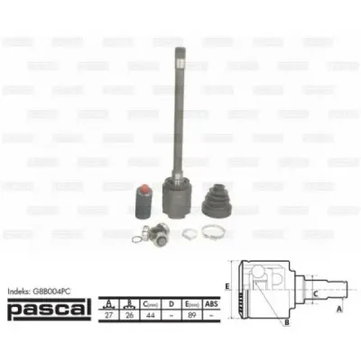 Set articulatie, planetara PASCAL G8B004PC