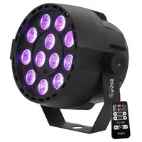 Mini par LED RGB DMX 12X3W Ibiza Light PAR-MINI-RGB3