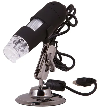 Microscop digital Levenhuk - DTX 30, 20-230x, 2MPx, negru