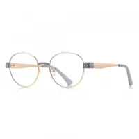 Ochelari De Calculator Dama Techsuit 3175, Anti-Blue Light, Aurii Gri Deschis