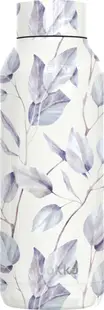 Sticlă termică Quokka Solid - Gray Bouquet, 510 ml