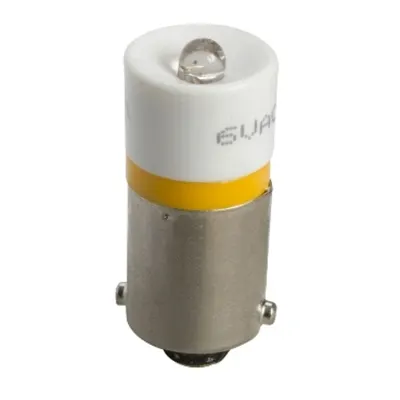 bec Tip Led cu baza Ba9S, Galben, 24 V